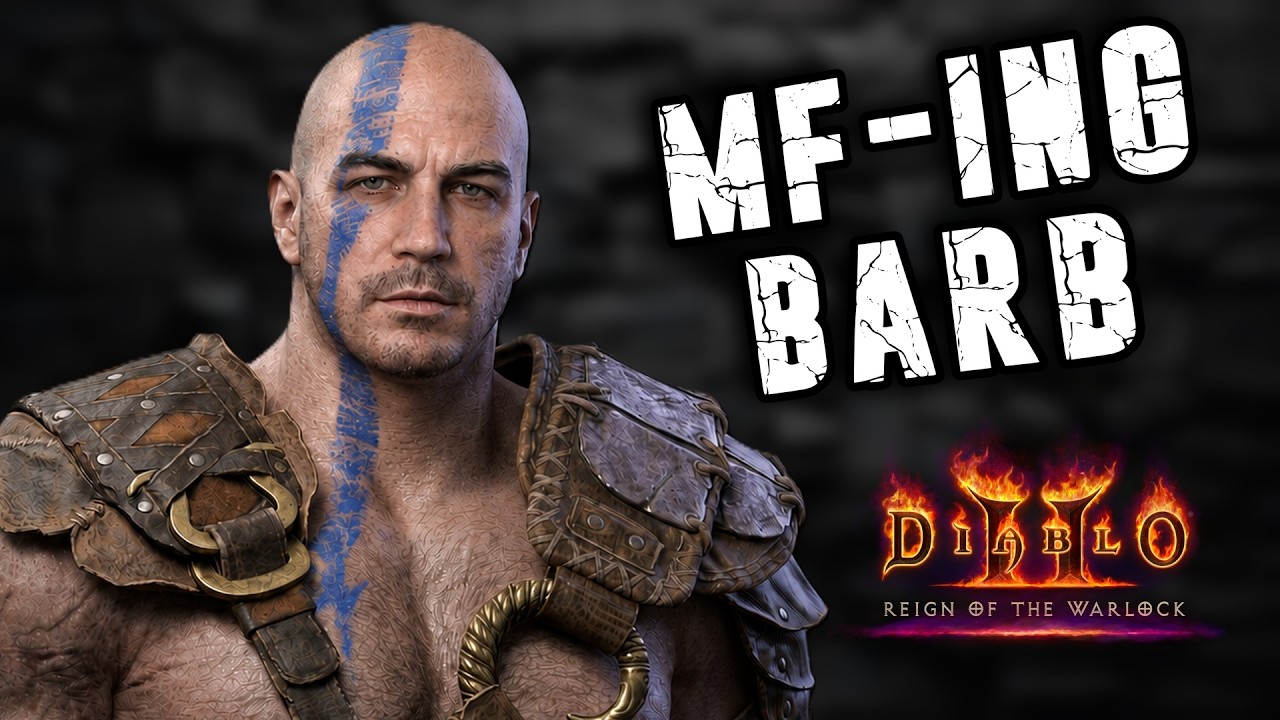💥Getting My MF-ing Barb Going, Leveling and Godly Gear Hunting💥