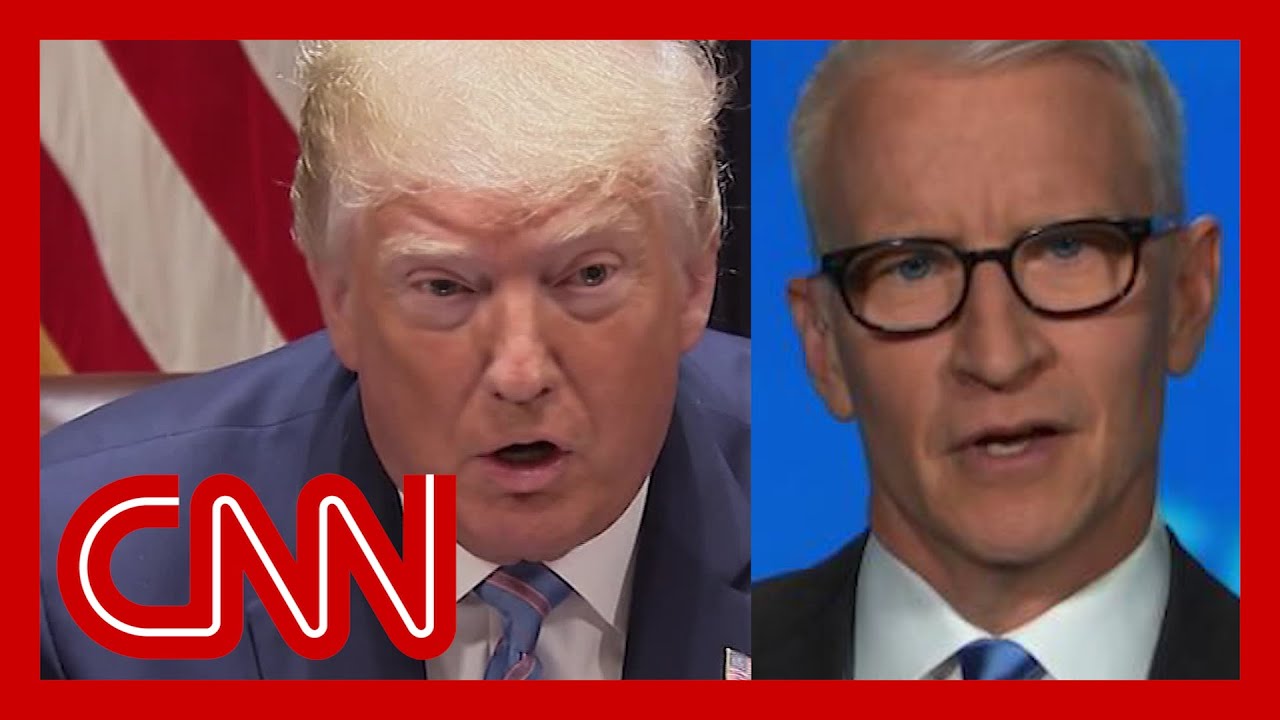 Cooper: Trump believes if you close your eyes, Covid goes away