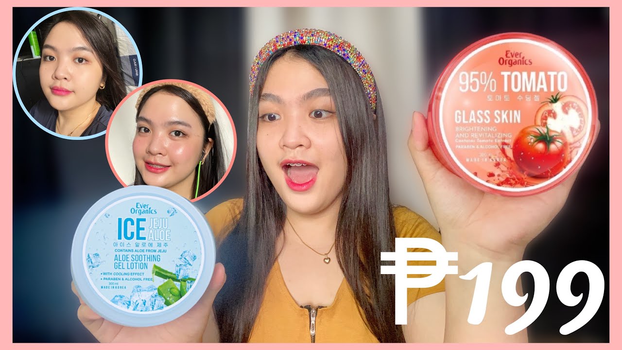 Ever Organics Ice Jeju Aloe & 95% Tomato [Honest•Review] || Maganda ba?