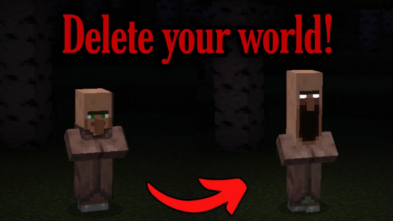 If you hear a villager screaming, Hide underground! (Minecraft Creepypasta)