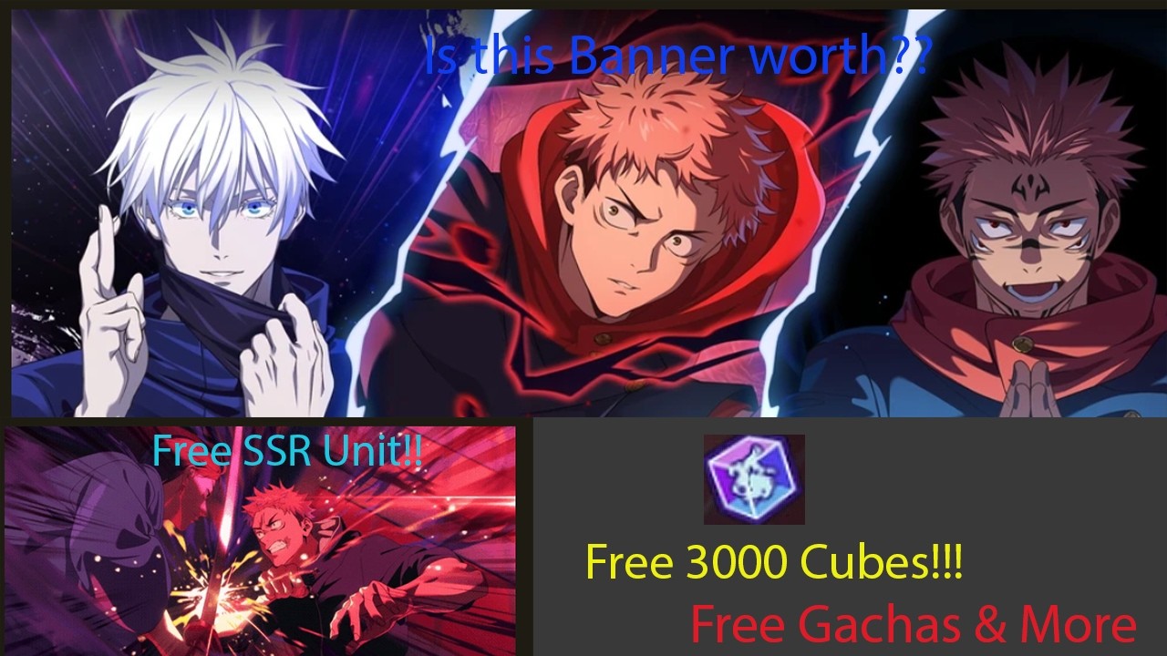 What?? Free 3000 cubes and Yuji!!!|| Game Discussions & Upadates Jujutsu Kaisen Phantom Parade