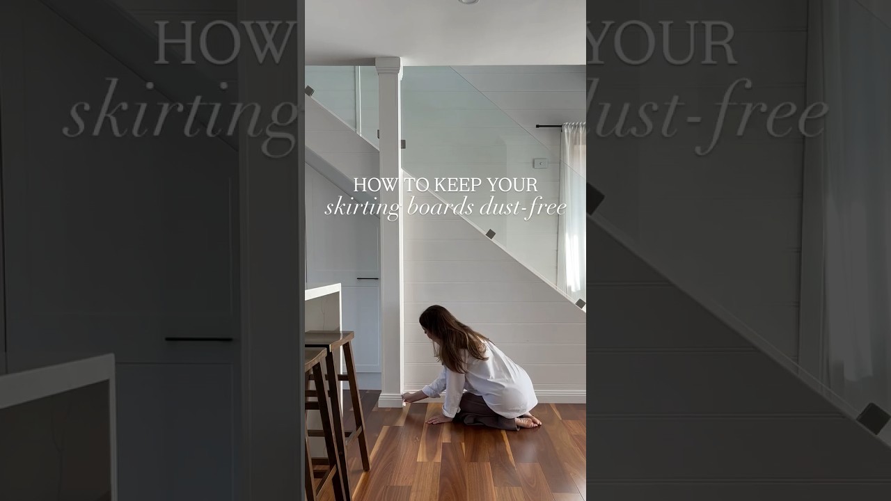 Easy dusting hack: how to keep your skirting boards dust-free for good