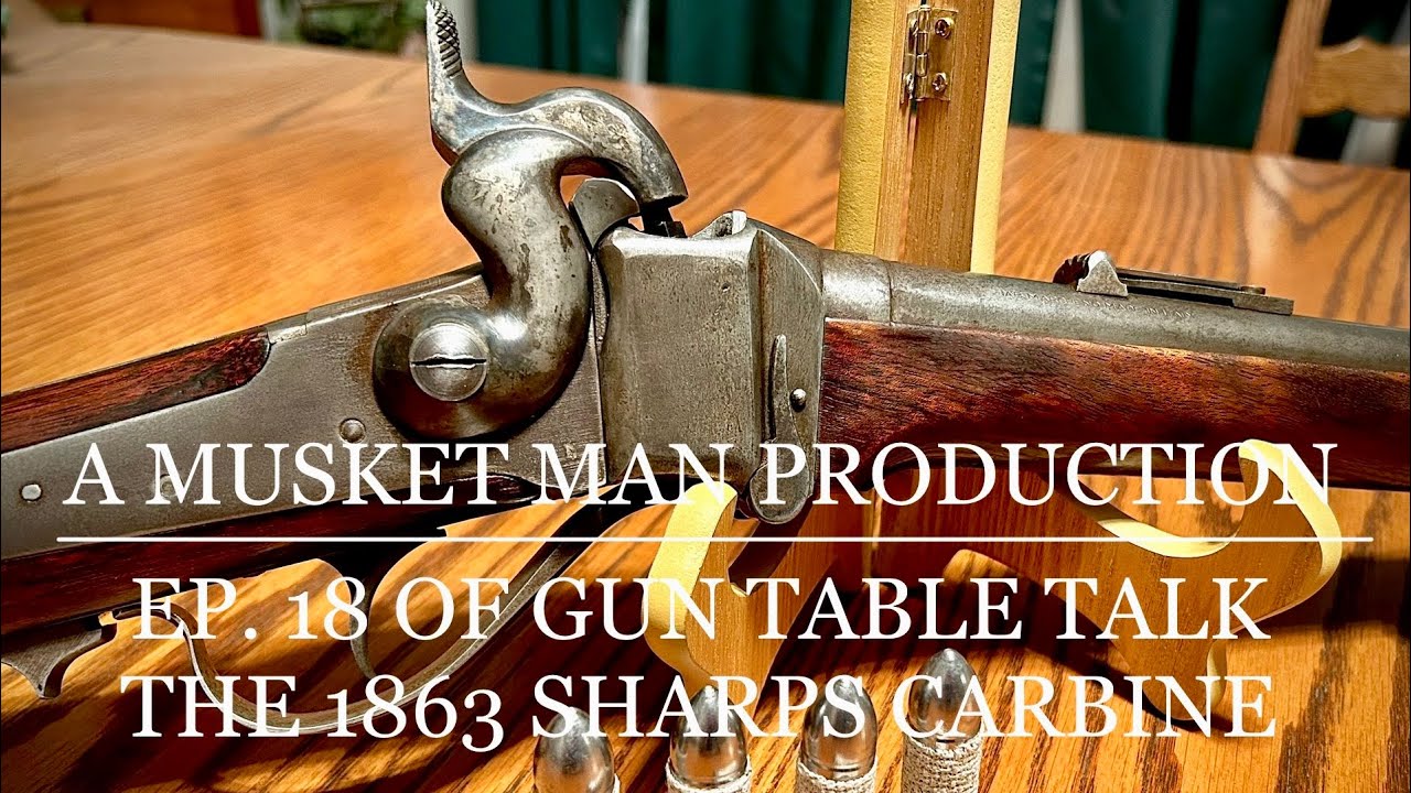 Ep. 18 of Gun Table Talk. The ￼1863 Sharps Carbine.