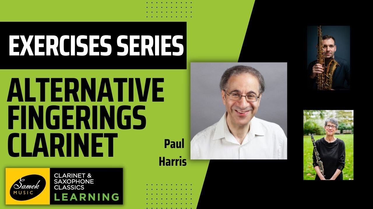 Alternative fingerings for the clarinet with Paul Harris