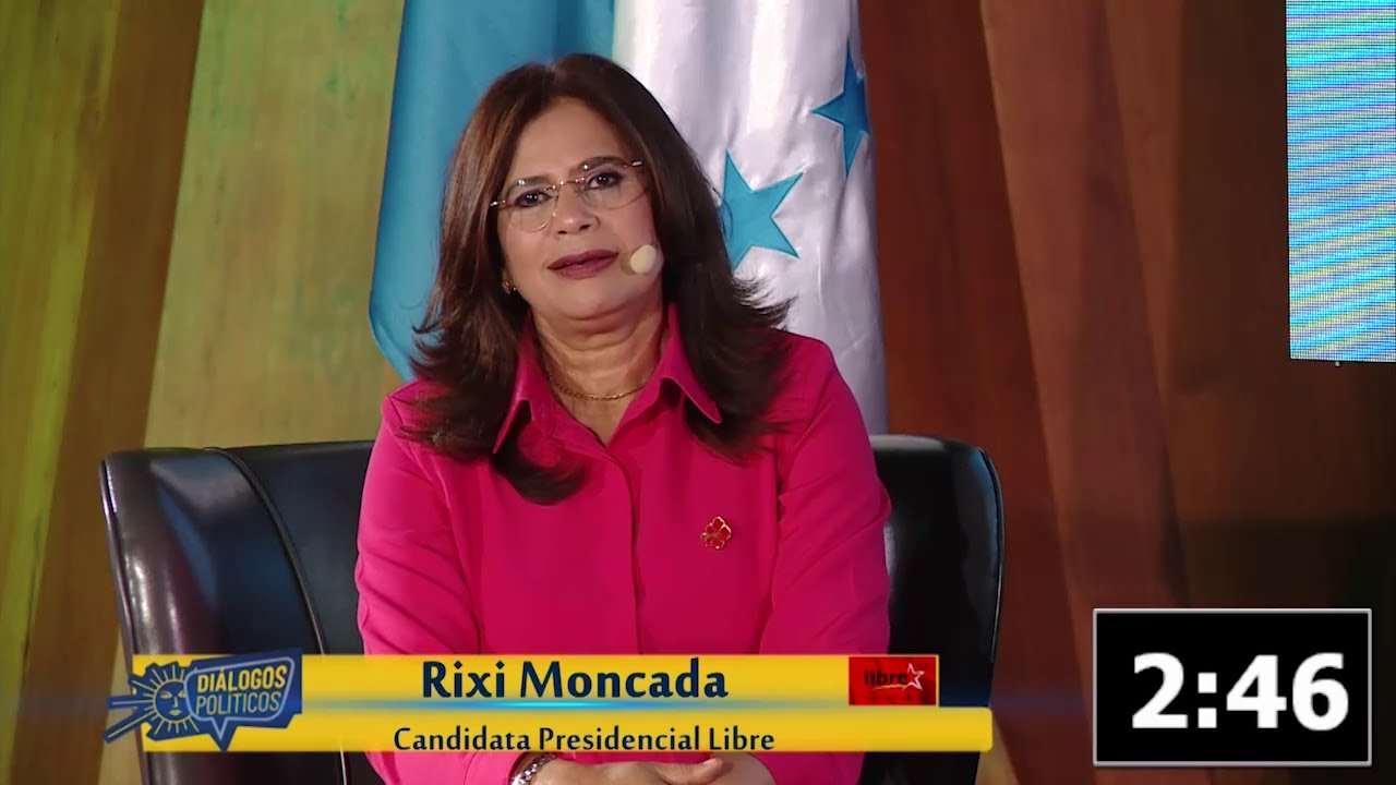 Diálogos Políticos con candidatos y candidatas a la Presidencia de Honduras: Rixi Moncada