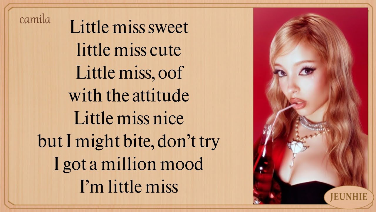 GIRLSET Little Miss Lyrics