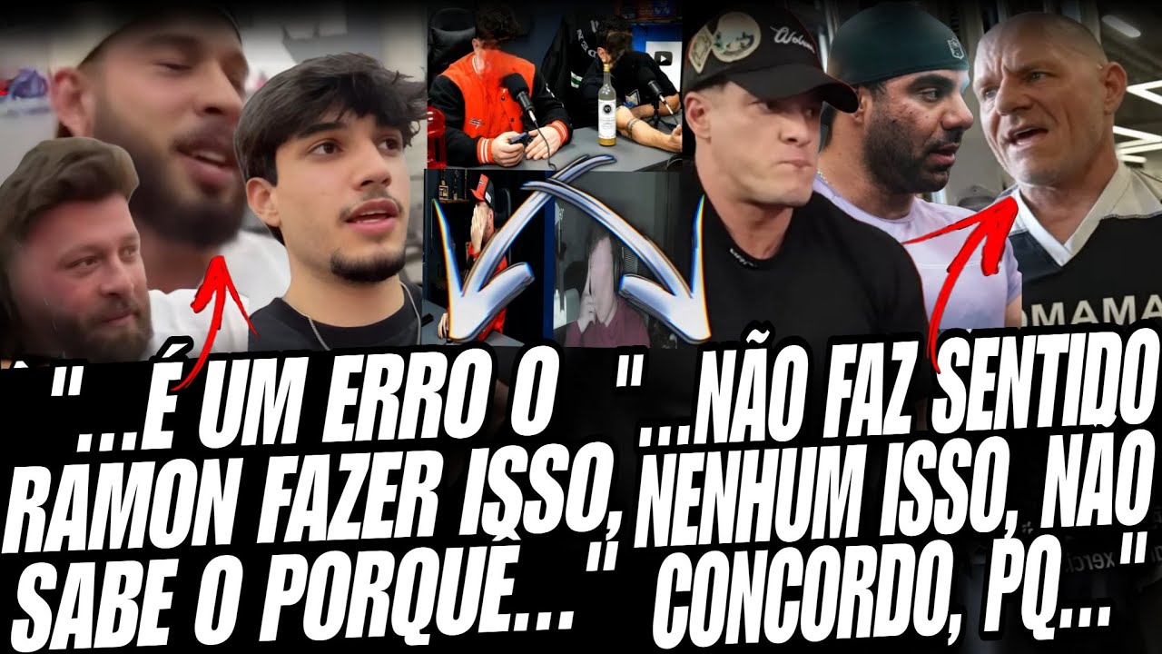 Ramon não pode fazer isso + Sobre coach do Caike e Brandão opinaram...