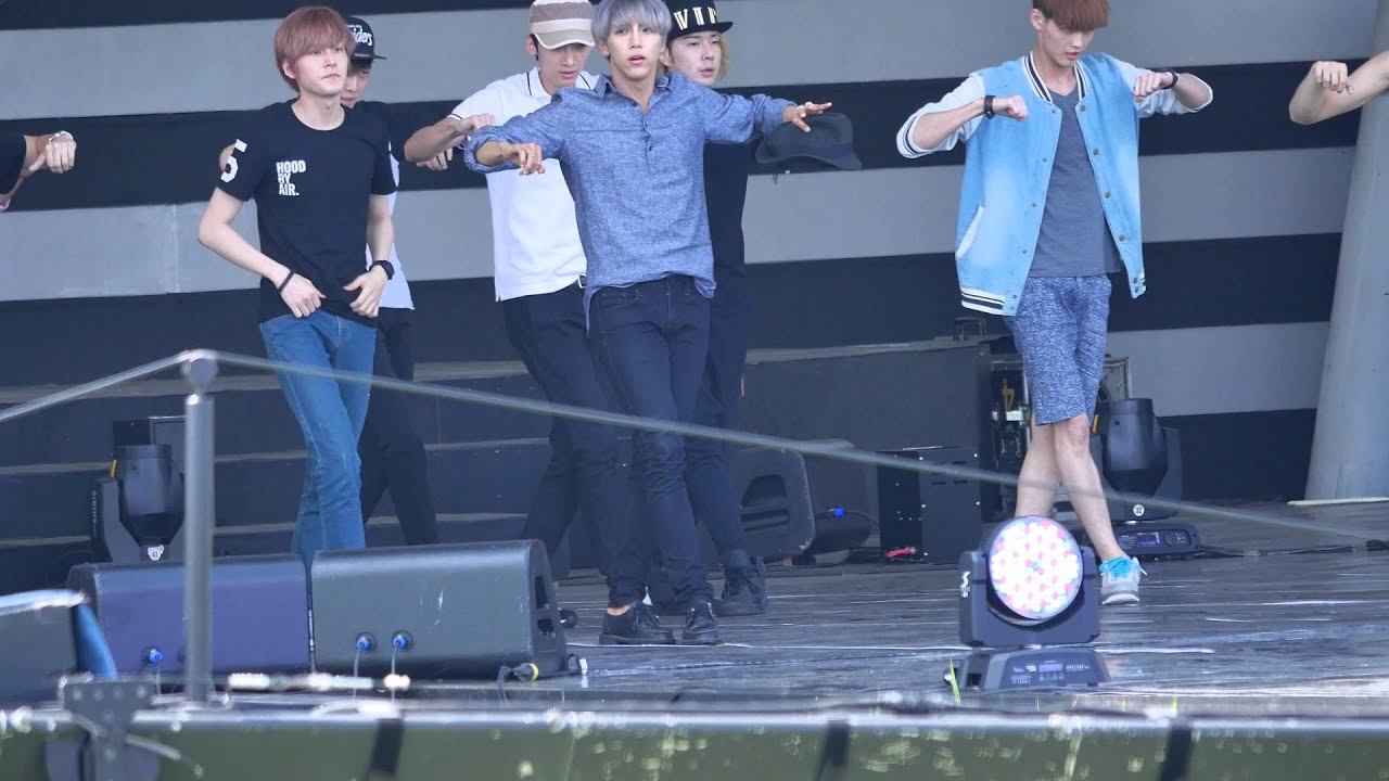 [Fancam/직캠]140816 DMZ 평화콘서트 에이피스( Apeace ) - VEIL 리허설