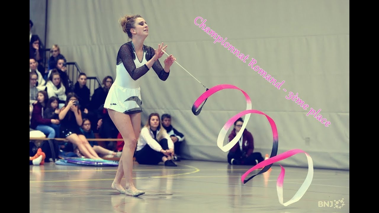 Grande émotion durant ma danse au ruban - Championnat Romand de gymnastique