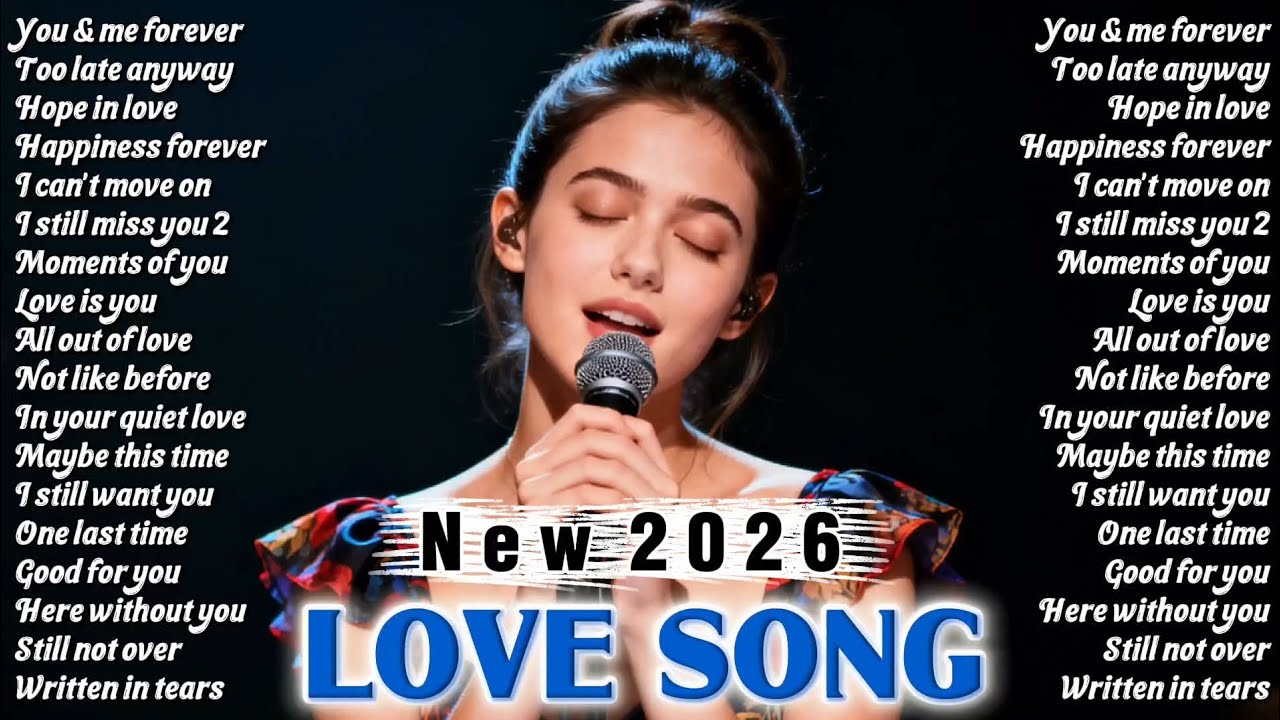 Top Love Songs 2026 ❤️ Soft & Emotional Playlist🩵Most Beautiful Love Collection 🫧You & Me Forever 💖 