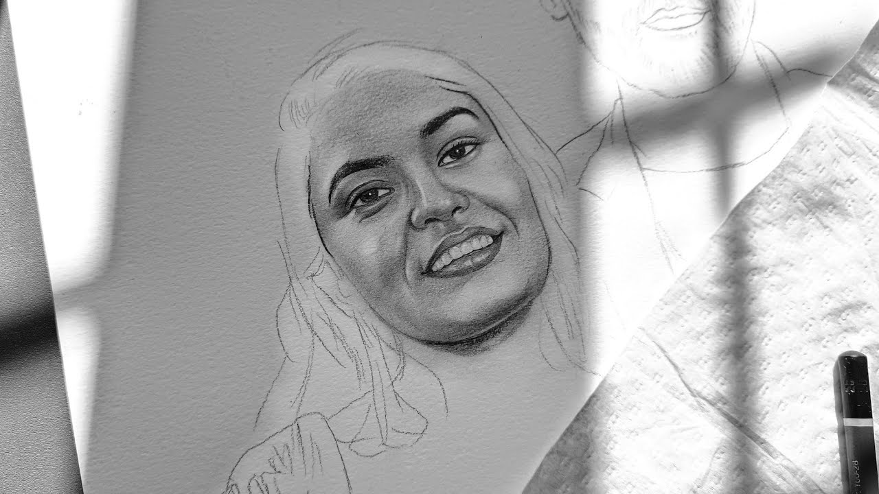 BEST shading techniques of pencil drawings  to draw small faces // Pawan Nath Arts