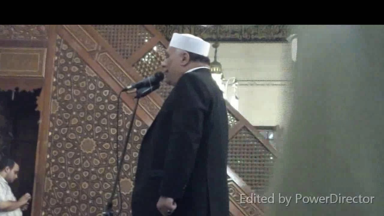 أذان المغرب بمسجد سيدي علي زين العابدين بالقاهرة- الشيخ محمود الطوخي
