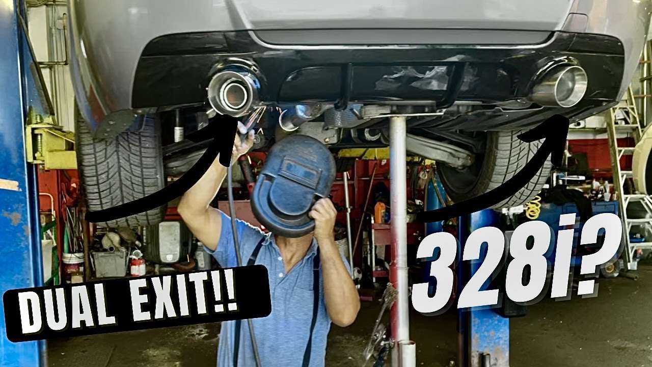BMW E92 328I DUAL CONVERSION (MUFFLER DELETE!!)
