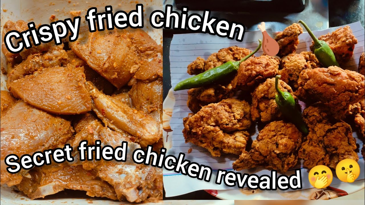 Secret to Extra Crispy Fried Chicken Revealed 🤫🍗 |Recipe by Cooking with Sania|
