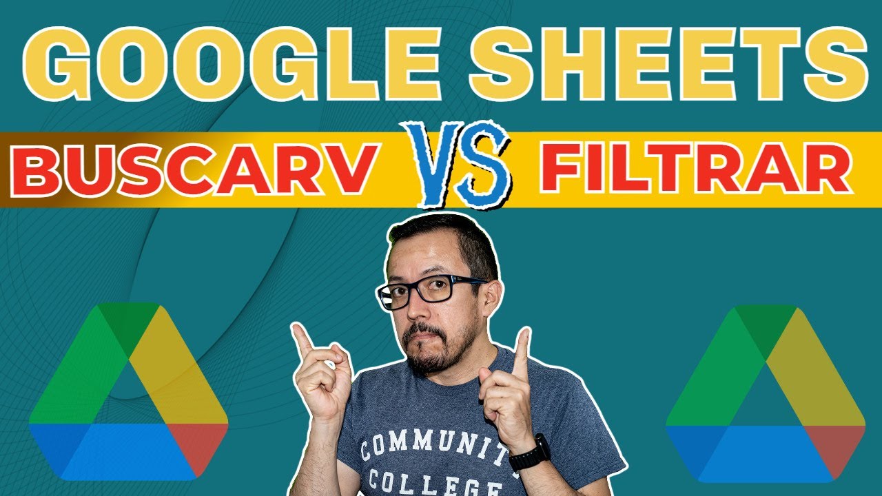 Como usar  BUSCARV y FILTRAR en hoja de cálculo de GOOGLE SHEETS. ¿Es mejor que EXCEL?
