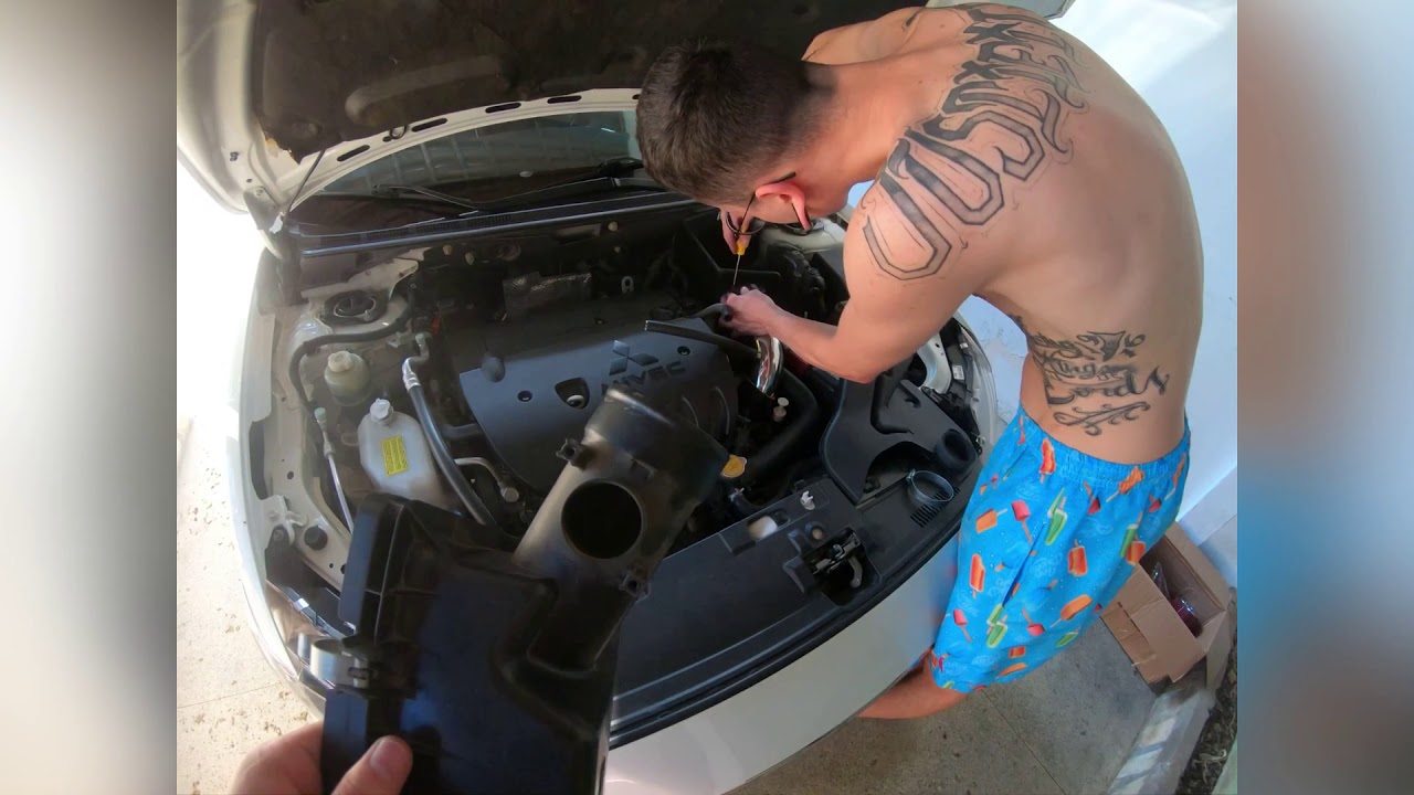 Como instalar o intake nox e filtro k&n no Mitsubishi Lancer GT