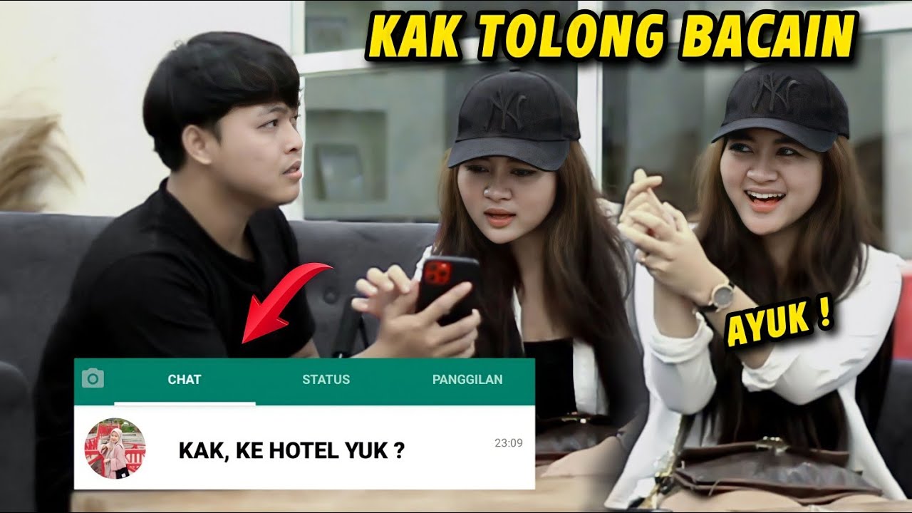 PRANK SHOLAWAT &NGAJI❗PRANK BUTA BACAIN CHAT WHATSAPP MALAH BEGINI