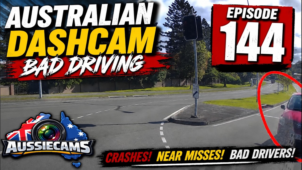 Aussiecams - AUSTRALIAN DASH CAM BAD DRIVING volume 144