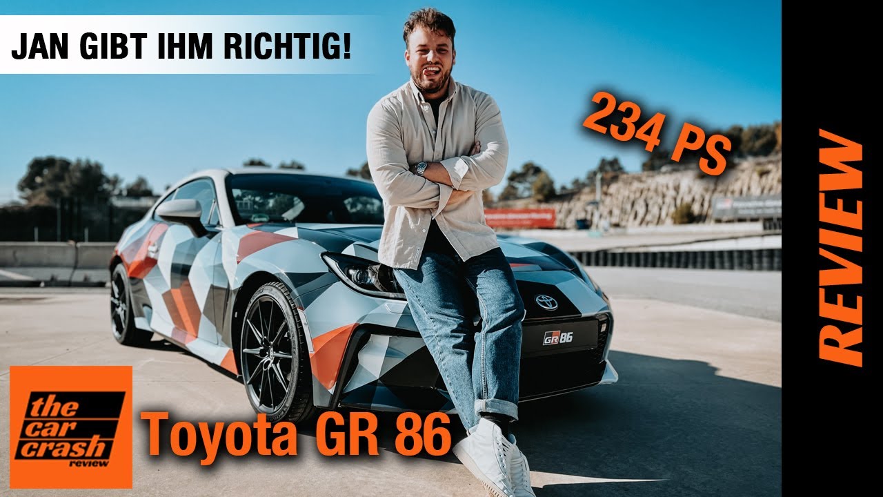 Toyota GR 86 (2022) - Jan gibt ihm auf der Rennstrecke! 💥 Fahrbericht | Review | Test | Gazoo Racing