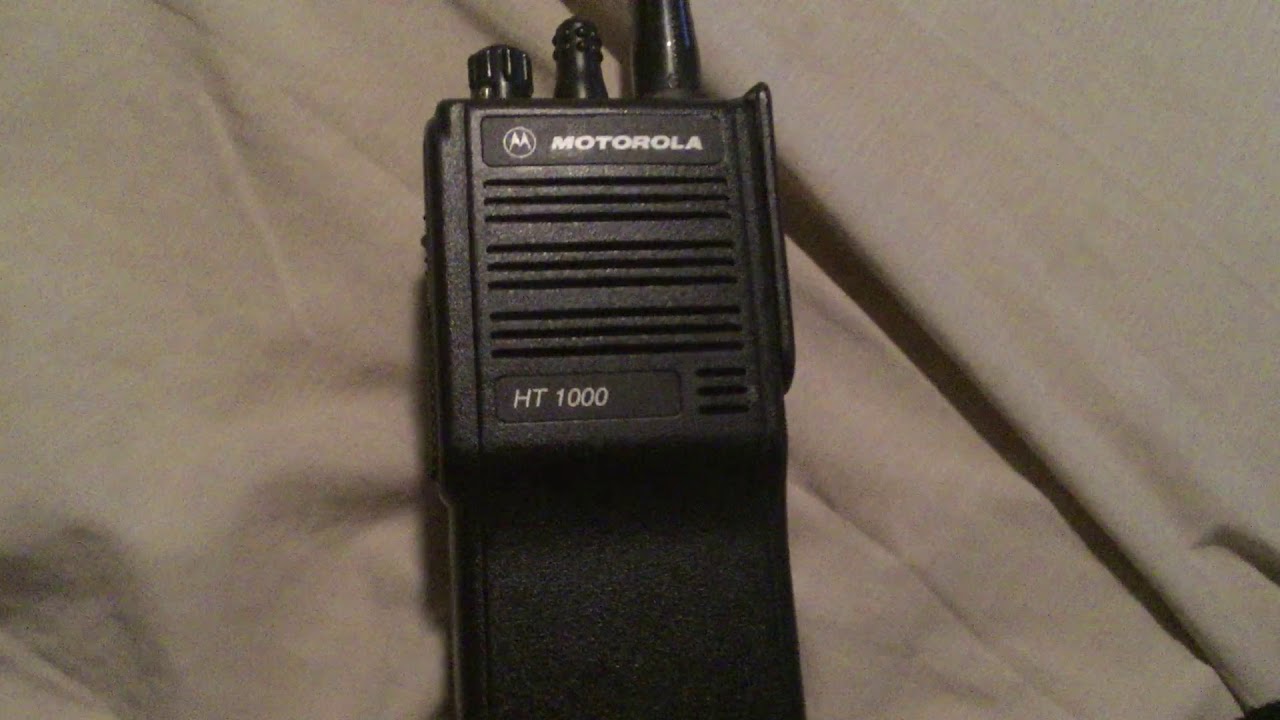 Motorola ht1000 alerting to fire tones