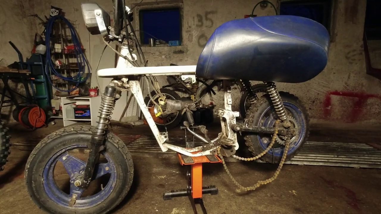 suzuki pv projekti #1 mopon purkaminen