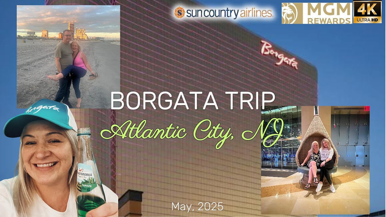 🤩 КОМПЕНСАЦИЯ! 🤩 Поездка в казино Borgata Casino Resort в Атлантик-Сити, штат Нью-Джерси, май 202...
