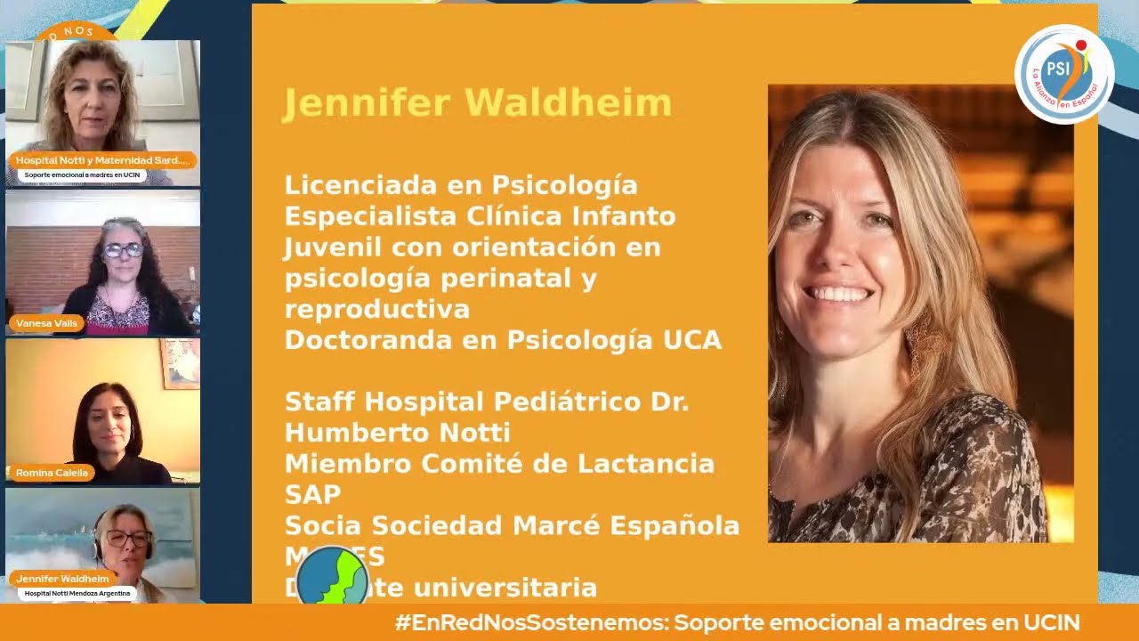 Ponencia: Soporte emocional a las madres en UCIN - #EnRedNosSostenemos
