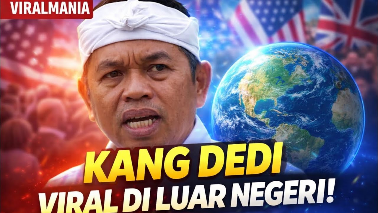 Viral ! DEDI MULYADI TERKENAL DI LUAR NEGERI , ALASANYA #beritaterkini  #dedimulyadi #beranda 