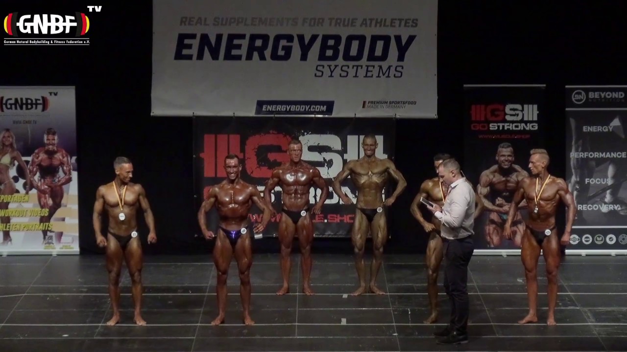 Männer Leichtgewicht (15. GNBF DM 2018) / Natural Bodybuilding