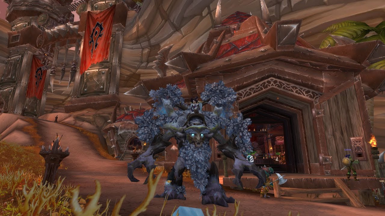Wandering Ancient (Tree mount) New World Of Warcraft mount - with Raytracing