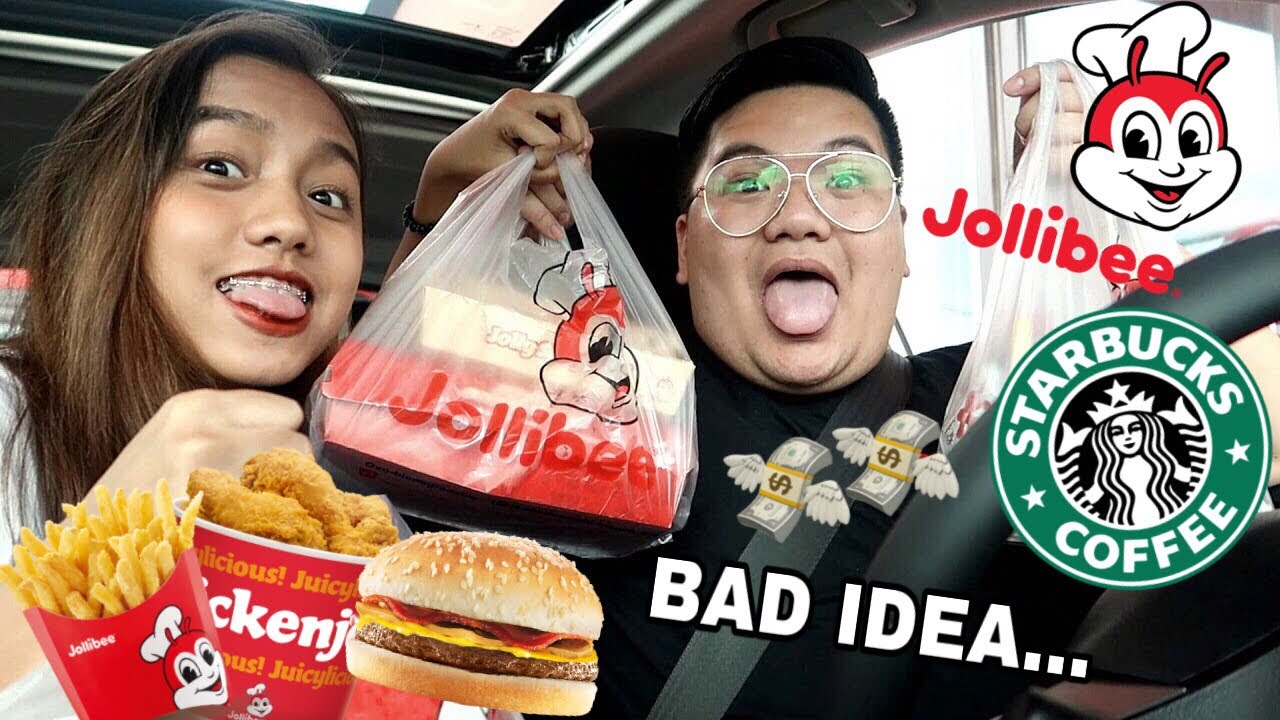 LETTING THE PERSON IN FRONT OF ME DECIDE WHAT I EAT FOR A DAY!! HAHAHA ANDAMI 😩