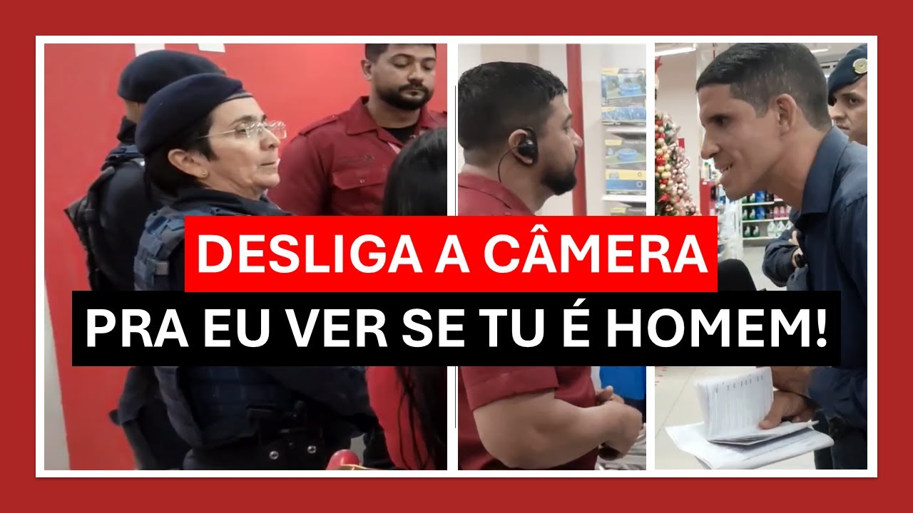 🚨 REPÓRTER É AMEAÇADO e POLÍCIA É CHAMADA!