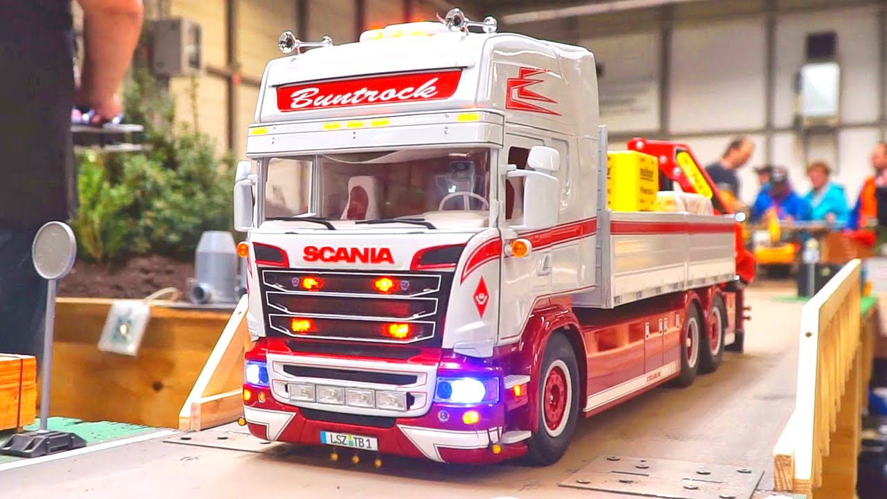 MOST REALISTIC RC MODEL TRUCKS IN ACTION! SCANIA RC SCALE TRUCK COMPILATION