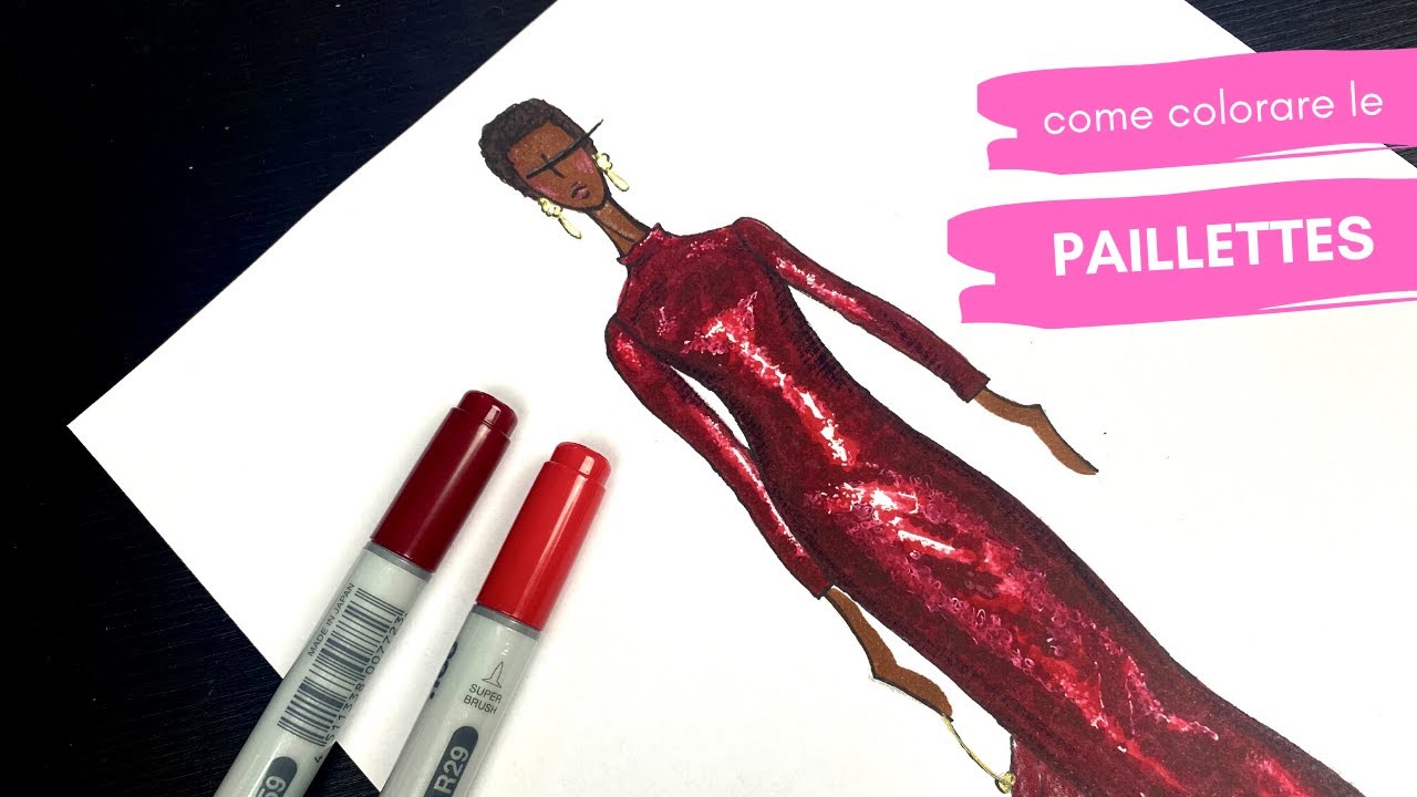 TUTORIAL/ Come disegnare le PAILLETTES