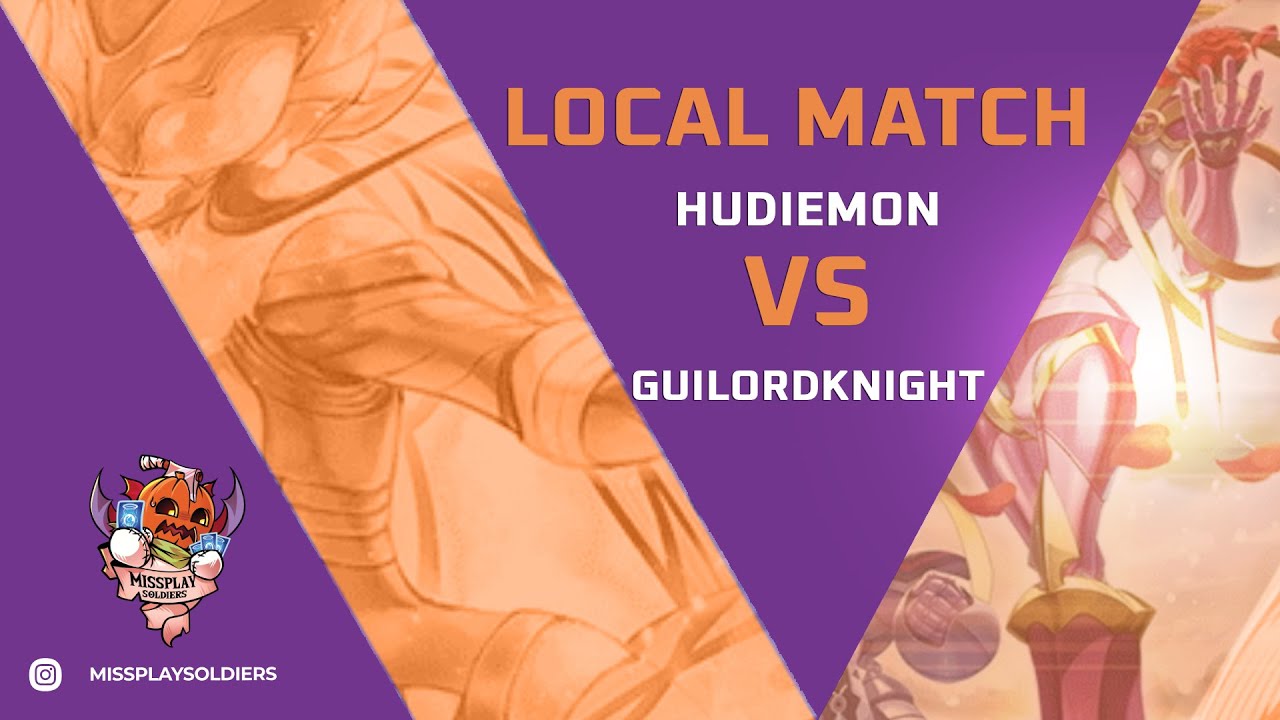 Local Match BT-23 | Hudiemon vs GuiLordKnight (Solo Música) | Digimon Card game