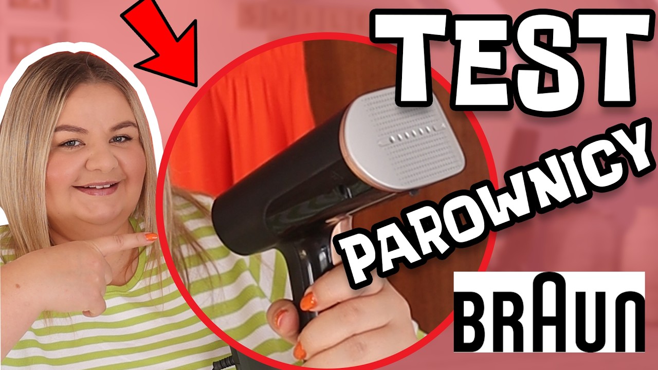 Test parownicy do ubrań Braun QuickStyle 7