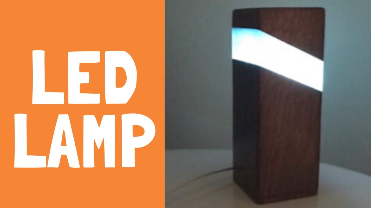 Make an EPOXY RESIN LAMP! EASY!