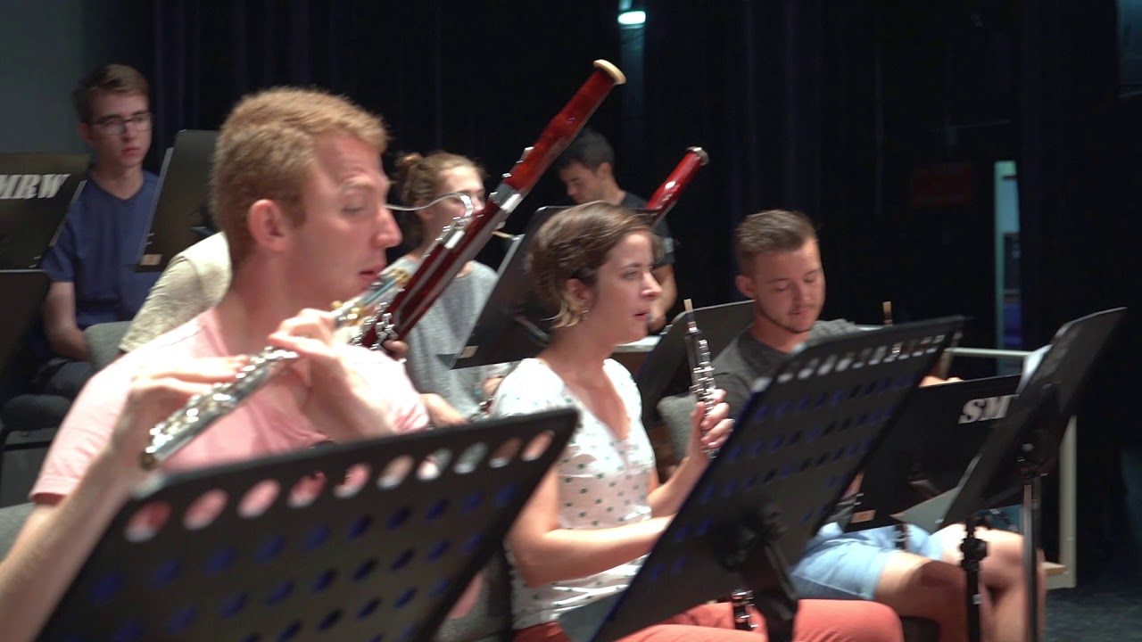 Simon Gollo Beethoven 7th IV Mvt Rehearsal