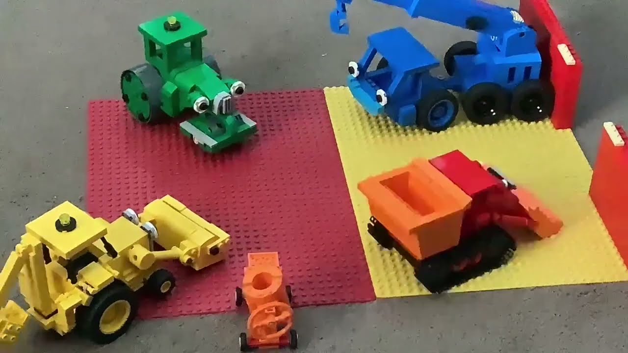 Lego Bob the builder theme song (Stop motion)