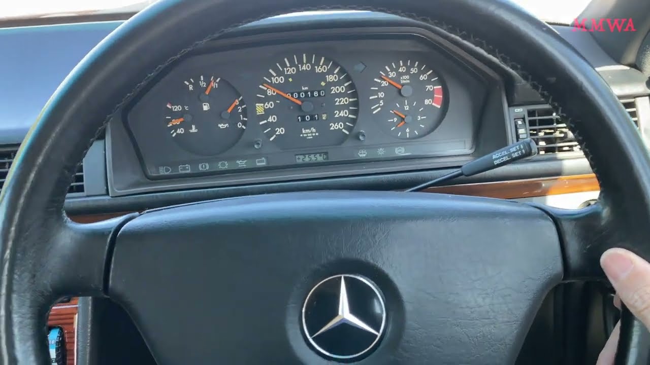 Mercedes W124 - Testing the VSS / Hall Effect sensor & getting the Cruise Control Working.