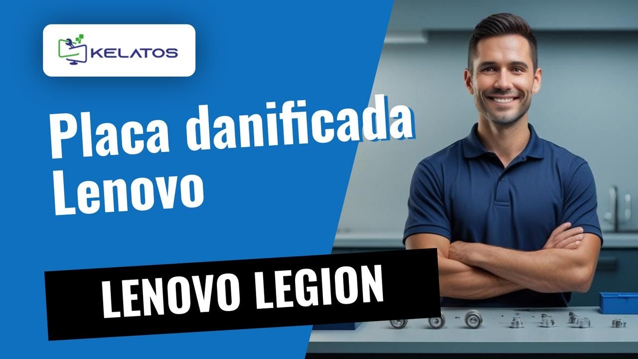 Placa danificada no Lenovo Legion? 🔧 Reparação do sistema