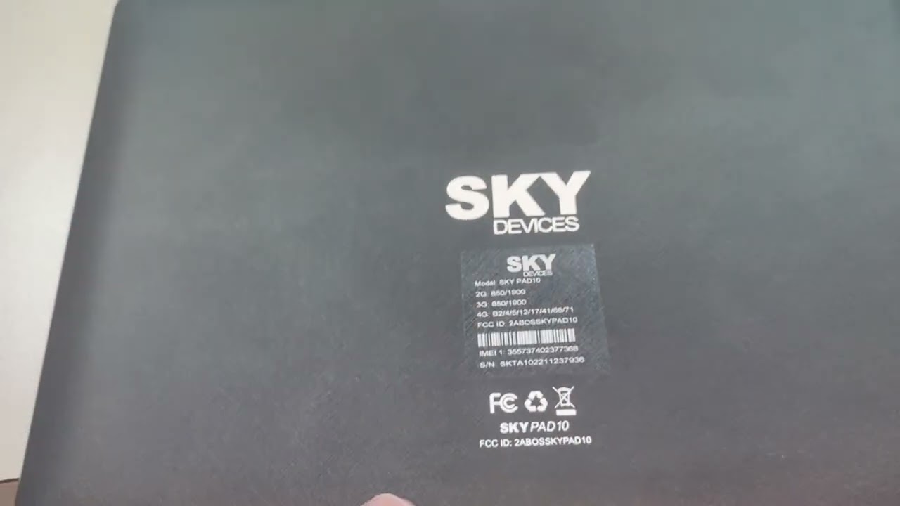 frp tablet SKY pad 10 con Pandora tiger t310