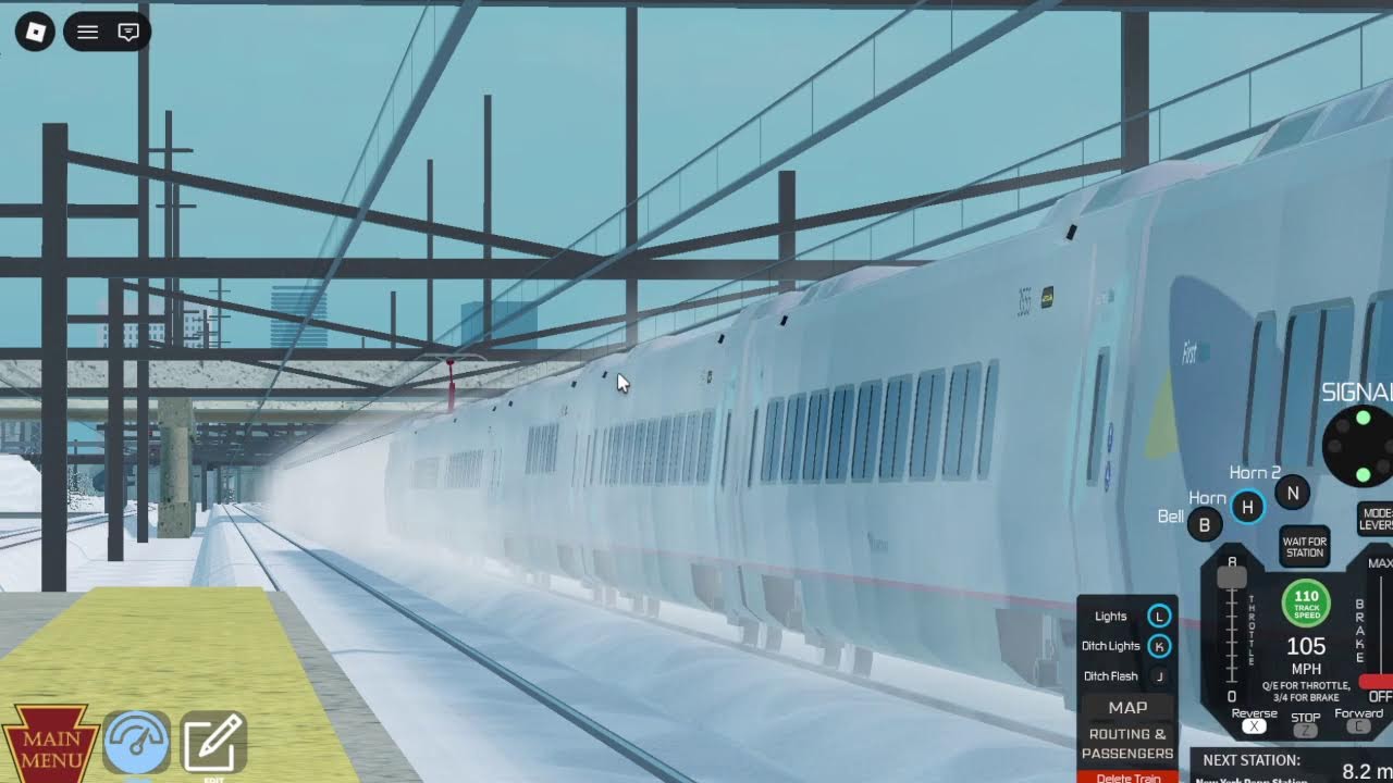 Operating Acela 2209/2250 Live!
