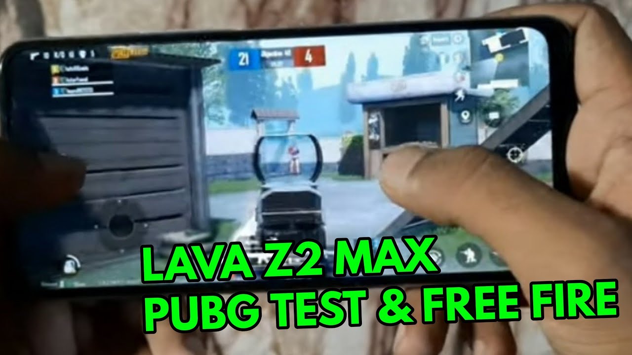 Lava Z2 Max Pubg test - free fire test || gameplay || graphic test FHD || LAVA Z4 Z6 Z1