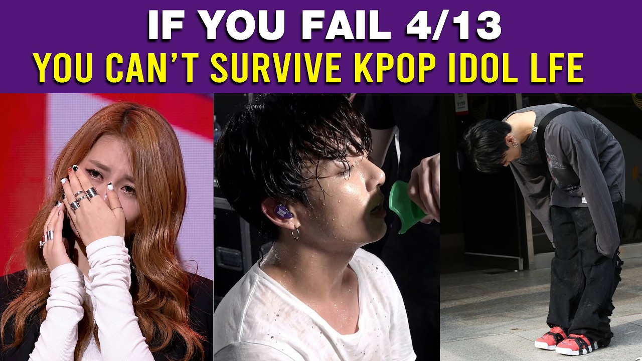 13 Tests to find out if you'll SURVIVE Being K-POP IDOL