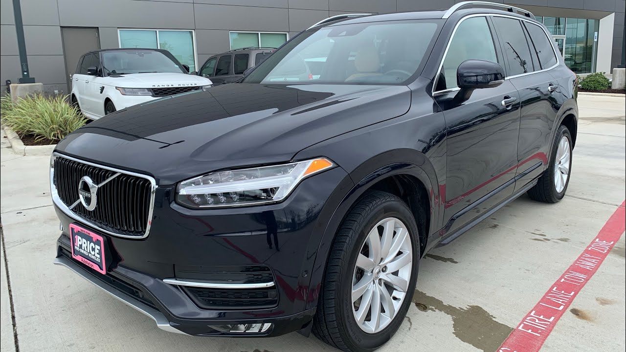 Magic Blue / Amber 2017 Volvo XC90 T6 AWD