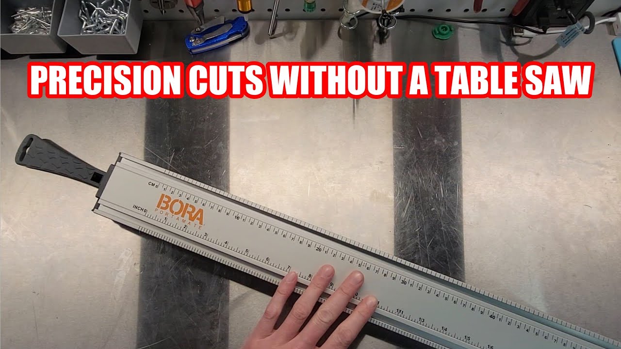 Trimming Doors with the BORA Portamate Saw Guide