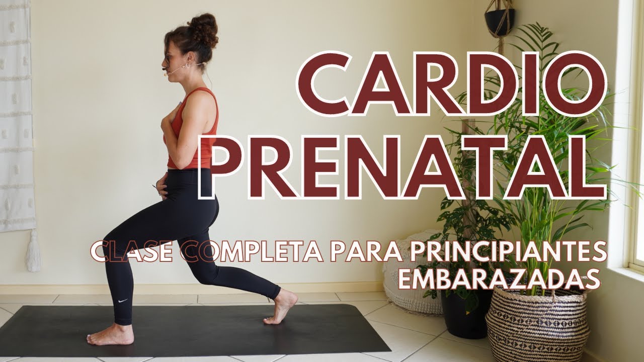 CARDIO SIN IMPACTO PRENATAL | Clase completa de cardio sin impacto para embarazadas