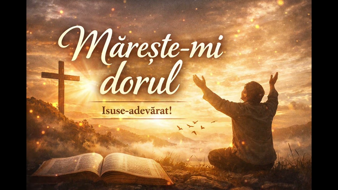 Mărește-mi dorul | Cântare creștină de rugăciune | Worship românesc