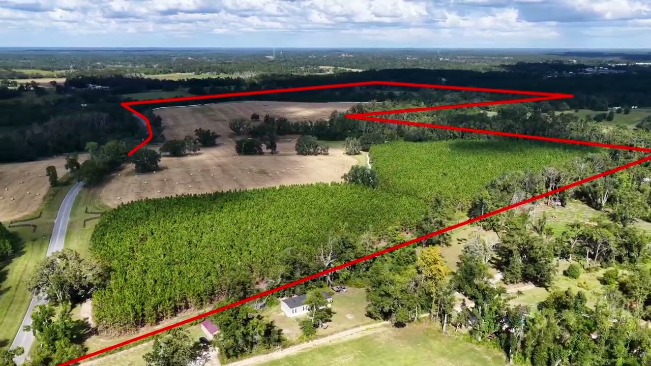 126.45 Acres of Rolling North Florida Beauty – Hay Fields, Timber & Ponds!